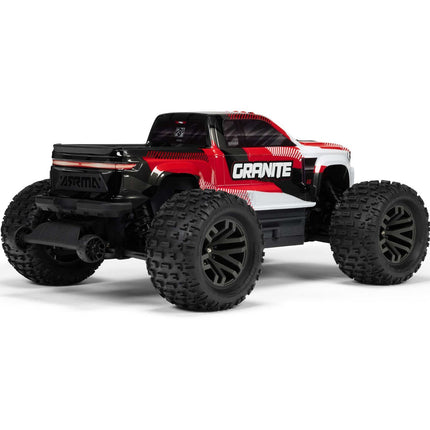 Arrma Granite 4x4 V4 223S DSC 1/10 RTR Brushless 4WD Monster Truck Red