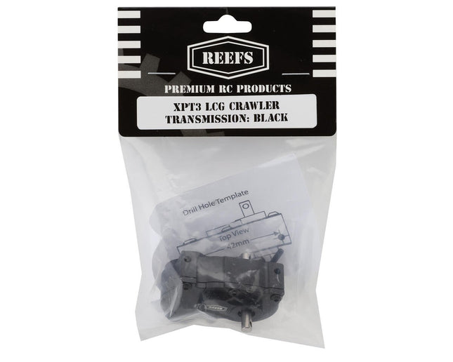 Reefs RC XPT3 LCG Transmission Black REEFS184