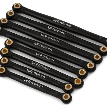 Yeah Racing Aluminum Suspension Link Set for Traxxas TRX-4M (Black)