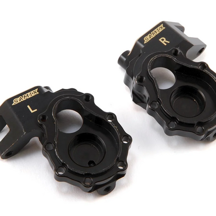 Samix Brass Steering Knuckles for Traxxas TRX-4 (Black) (2) (51g) SAMTRX4-4412