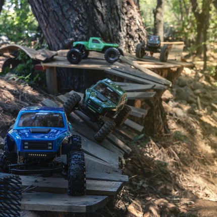 Redcat Vertex-10 1/10 RTR 4WD Electric Brushless Rock Crawler (Blue) RER43501