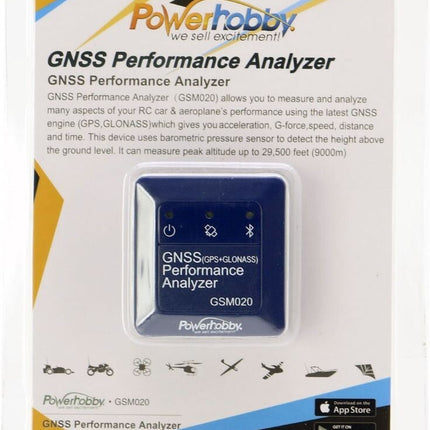 PowerHobby GPS + GLONASS Performance Analyzer Bluetooth Speed Meter/Data Logger