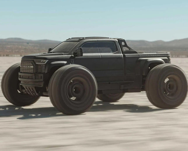 Arrma Big Rock 4X4 V4 223S DSC 1/10 RTR Brushless 4WD Monster Truck Black w/SLT3