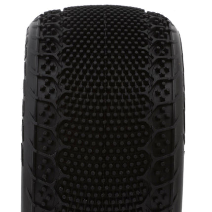 JConcepts 3DP 2.2" Pre-Mounted Rear Buggy Carpet Tires (White) (2) (Pink)