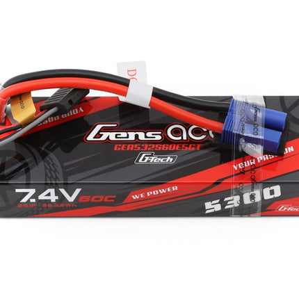 Gens Ace G-Tech Smart 2S LiPo Battery 60C (7.4V/5300mAh) GEA532S60E5GT