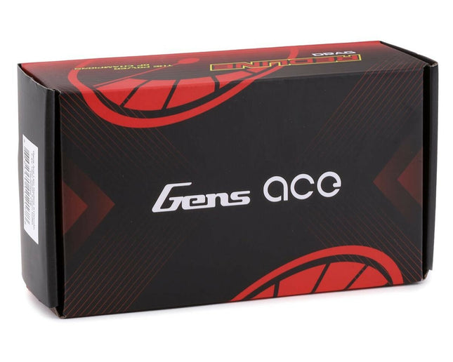Gens Ace Redline Drag 2S 130C LiPo Batt w/8mm Bullets 7.4V/6300mAh GEA63002S13D
