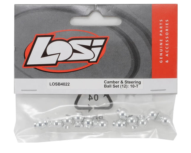 Losi Camber & Steering Ball End Set (12) (Ten-T) LOSB4022