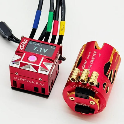 Furitek SlideVolt Pro 1/10 Drift Sensored Brushless ESC/Motor Combo (10.5T) Red