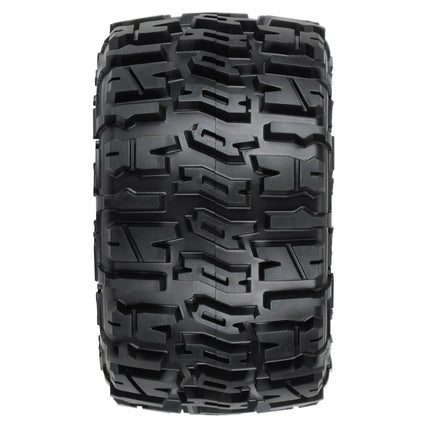 Pro-Line 1/10 Trencher F/R 2.8" MT Tires Mounted 12mm/14mm Black Raid