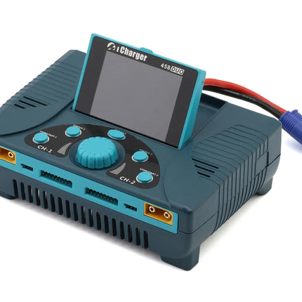 Junsi iCharger 458DUO Lilo/LiPo/Life/NiMH/NiCD DC Battery Charger (8S/70A/2200W)