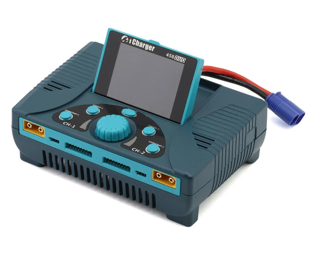 Junsi iCharger 458DUO Lilo/LiPo/Life/NiMH/NiCD DC Battery Charger (8S/70A/2200W)