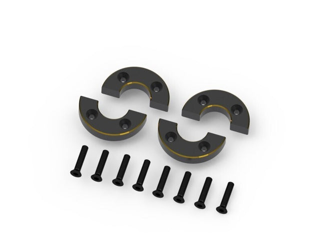 HPI Racing Steering Block Weight Set (Brass / 4pcs), for Venture18