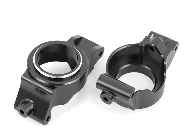 TRAXXAS ALUM CASTER BLOCKS (C-HUBS) GRAY X-MAXX/XRT TRA7832-GRAY