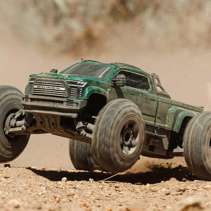 Arrma Big Rock 4X4 V4 223S DSC 1/10 RTR Brushless 4WD Monster Truck Green w/SLT3