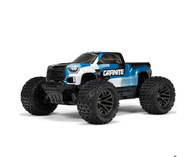 Arrma Granite 4x4 V4 223S DSC 1/10 RTR Brushless 4WD Monster Truck Blue