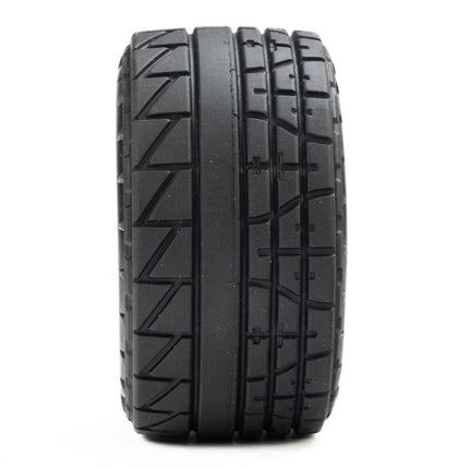 Pro-Line Menace Street Pre-Mounted Tires w/Split Six Wheels (Black) (2) w/12mm