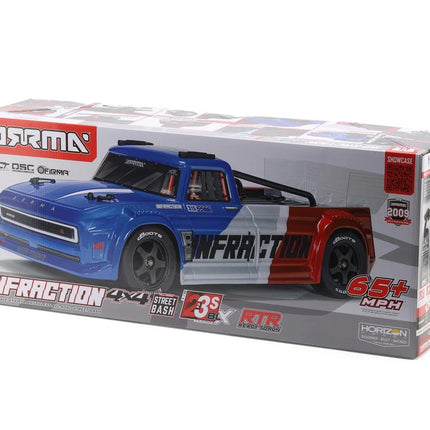 Arrma Infraction V4 223S Brushless 1/8 RTR Electric 4WD Street Bash Truck 