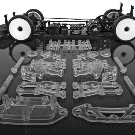 Team Associated 1/10 4WD RC10 TC7.2CC, Clear Kit Limited Edition