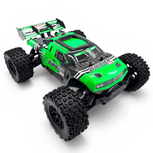 Team Corally Punisher XD 4WD 2S Small Scale RTR Monster Truck Green C-00231-G