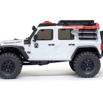 Axial SCX30 Jeep Wrangler JLU 1/30 4WD RTR Scale Mini Crawler White AXI2261T2