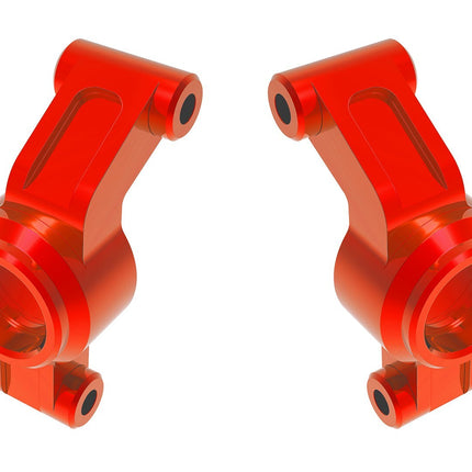 Traxxas Stub Axle Carriers Aluminum L/R Red 10751-RED