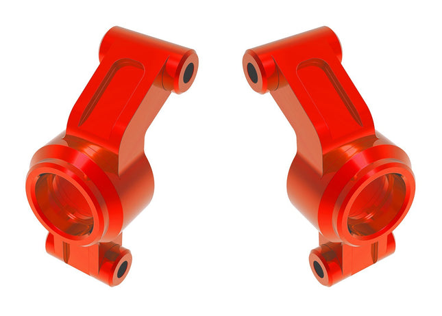 Traxxas Stub Axle Carriers Aluminum L/R Red 10751-RED