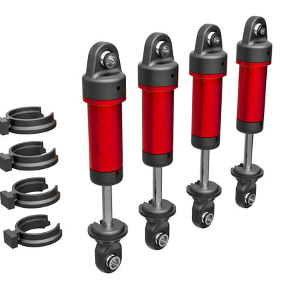 Traxxas TRX-4M Red Aluminum GTM Shocks (4) TRA9764-RED