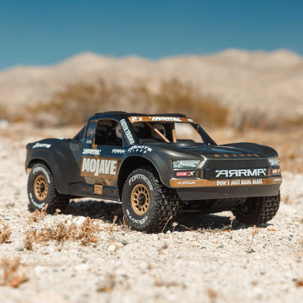 Arrma Mojave GROM 4X4 223S BLX Brushless Small Scale Desert Truck RTR, DSC Black