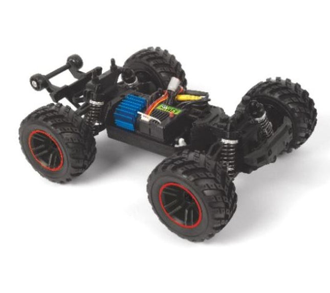 BlackZon - Spryte MT Turbo 1/20 4WD Electric Monster Truck - Red BZN540290