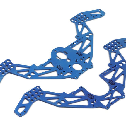 Furitek Losi 1/18 Mini LMT Titanium Chassis Frame Kit (Blue)