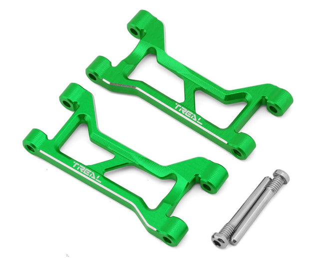Treal Hobby Aluminum Rear Upper Suspension Arm Set Traxxas Mini Maxx Green