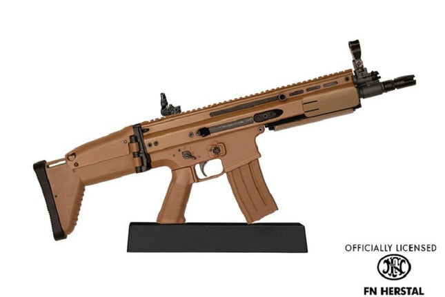 Goat Guns 1/3 Scale Die Cast FN Scar Model Rifle, Dark Tan