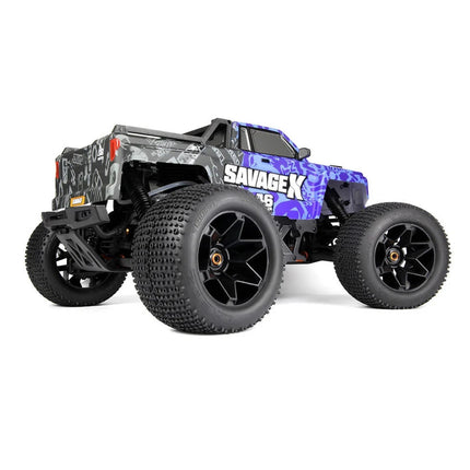 HPI Savage X 4.6 GT-6 RTR 1/8 4x4 Off-Road Nitro Monster Truck (Blue) HPI160585