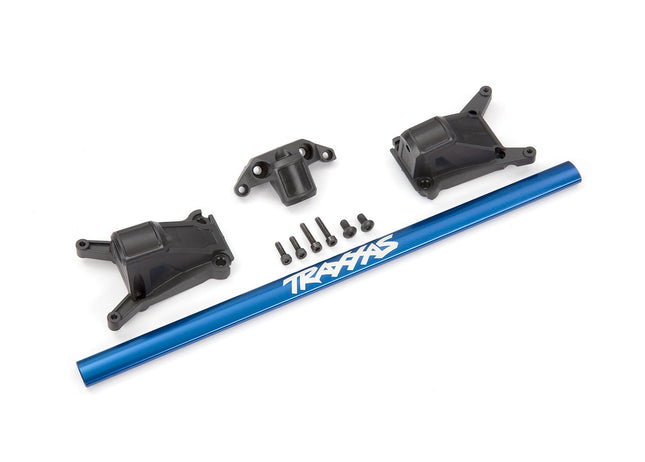 Traxxas 6730X Rustler/Slash 4x4 LCG Chassis Brace Kit Blue TRA6730X