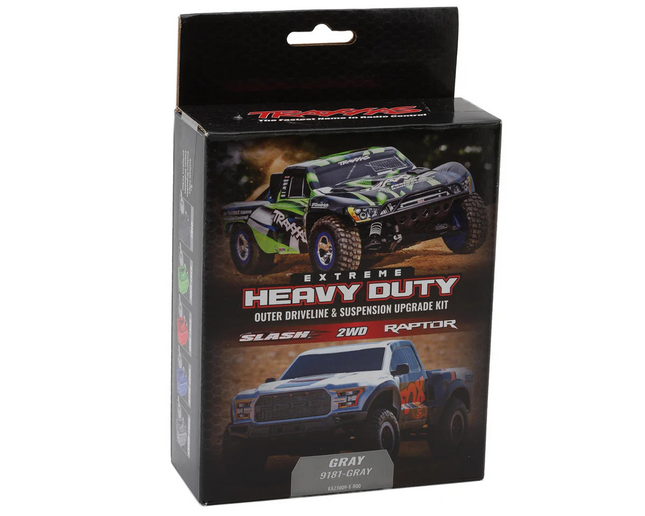 Traxxas Slash 2WD Extreme Heavy Duty Driveline & Suspension Upgrade Kit (GRAY)