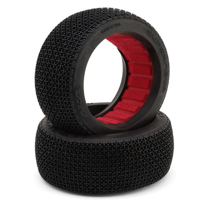 AKA Reverb 14039QR 1/8 Buggy Tires (2) (Super Soft - Long Wear) AKA14039QR