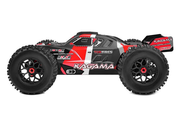 Team Corally Kagama XP 6S Monster Truck, Roller Chassis Version, Red