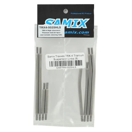 Samix Titanium High Clearance Suspension Links for Traxxas TRX-4 (324mm)