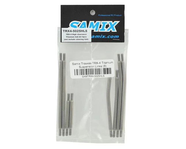 Samix Titanium High Clearance Suspension Links for Traxxas TRX-4 (324mm)