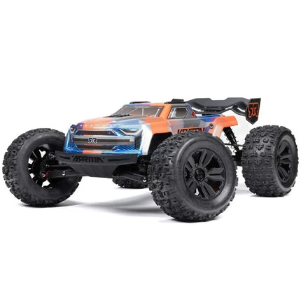 ARRMA 1/8 KRATON 6S 4X4 RTR Brushless Speed Truck, Blue/Orange ARA8608V6T1