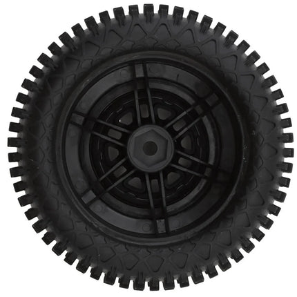 JConcepts Choppers Pre-Mounted Tires for Traxxas Mini MAXX/XRT Yellow 4173-30912