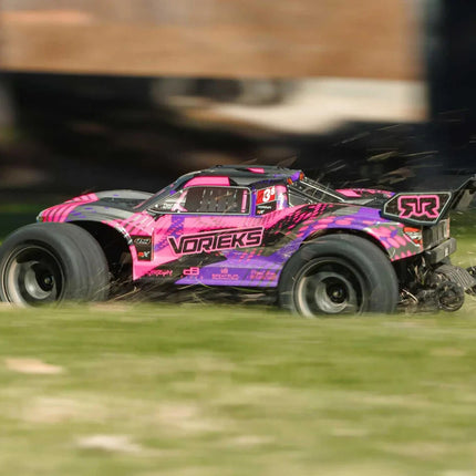 Arrma Vorteks 223S 1/10 BLX Brushless RTR 4WD Stadium Truck Purple ARA4305V4T3