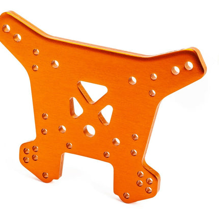 Traxxas 9538T Orange Aluminum Rear Shock Tower for Sledge NEW!!