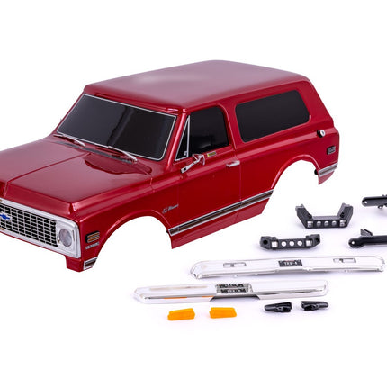 Traxxas Body Chevrolet 72 Blazer Complete Kit Red TRA9130-RED
