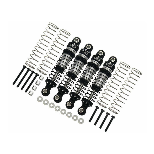 Hot Racing Threaded Aluminum Shocks Full Set For Ascent18 HRARACM51DP08