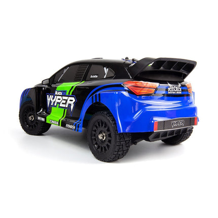 BlackZon Vyper RX 1/16 4WD Rally Car - Blue/Green BZN540282