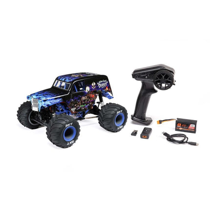 Losi 1/18 Mini LMT 4X4 Brushed Monster Truck RTR Son-Uva Digger LOS01026T2