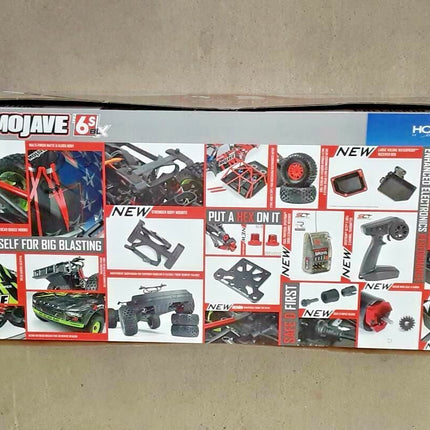 Arrma Mojave 6S BLX Brushless RTR 1/7 4WD RTR Desert Racer Black/Green V2 New!!!