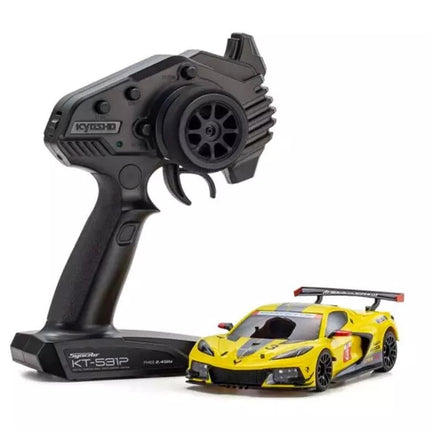 Kyosho MR-04 RWD Mini-Z Readyset w/Chevrolet Corvette C8.R Body Yellow 32356Y