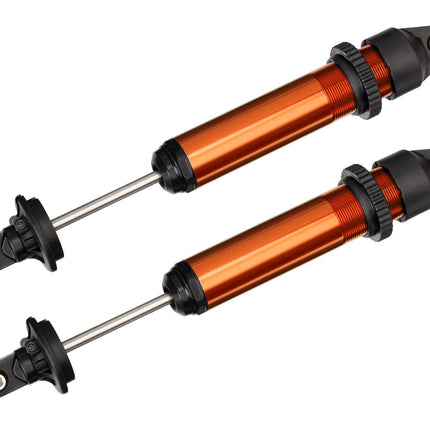 Traxxas 7761T X-Maxx GTX Assembled Shocks (Orange) (2) TRA7761T